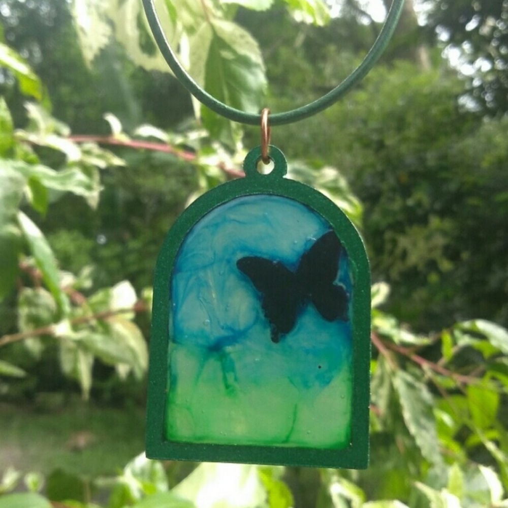 Handmade Butterfly Pendant by Imagine Different